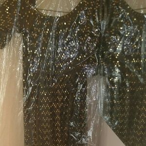 Ashley Stewart Dresses - Black and Gold Dress Ashley Stewart Dresses - Black and Gold Dress